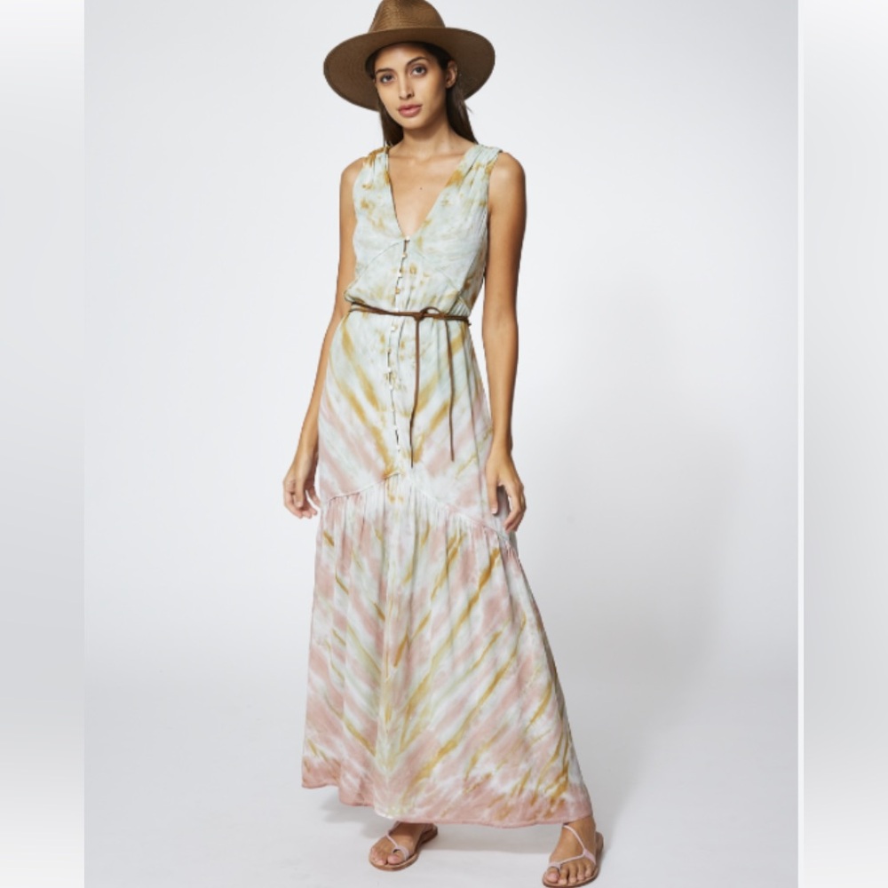 YFB Young Fabulous Broke Tie Dye Raquel Dress